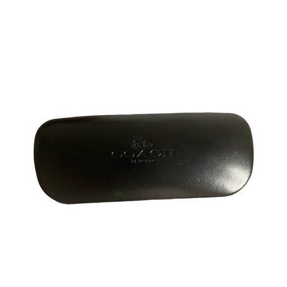 Coach Black Hard Shell Glasses Case - Picture 1 of 6